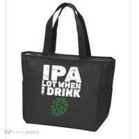 IPA lot when I drink Tote Bag thumb 3