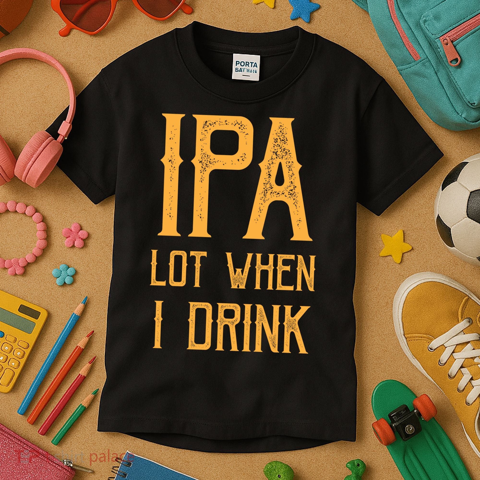 IPA Lot When I Drink1 Kids T-Shirt