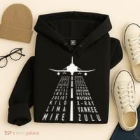 International Phonetic Alphabet With F4 Phantom Ii Hoodie thumb 4