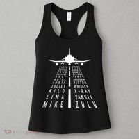 International Phonetic Alphabet With F4 Phantom Ii Women's Tank Top thumb 3