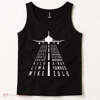 International Phonetic Alphabet With F4 Phantom Ii Tank Top thumb 2