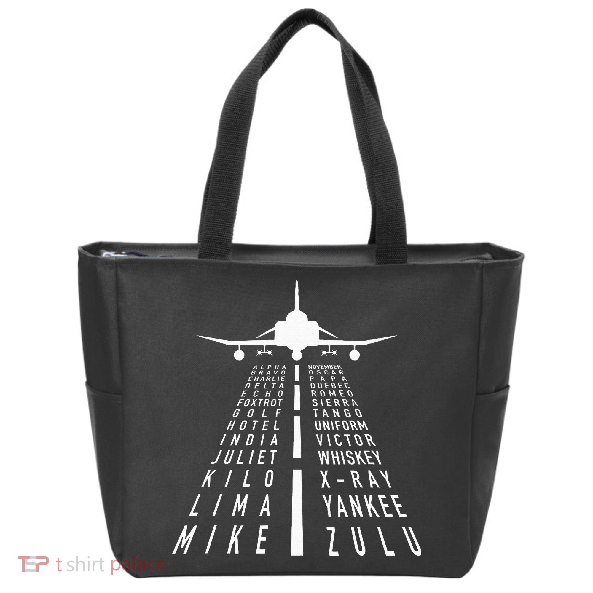 International Phonetic Alphabet With F4 Phantom Ii Tote Bag