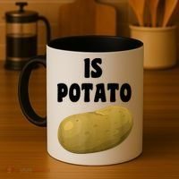 Is Potato As Seen On Late Night Television Coffee Mug thumb 4