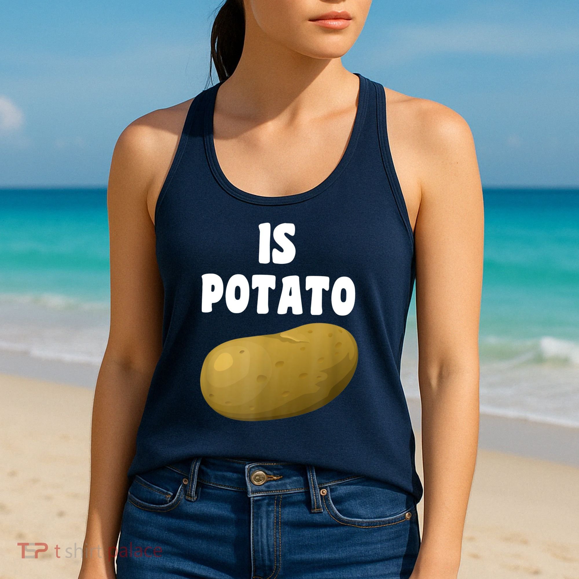 Is Potato As Seen On Late Night Television Women's Tank Top