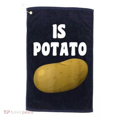 Is Potato As Seen On Late Night Television Golf Towel