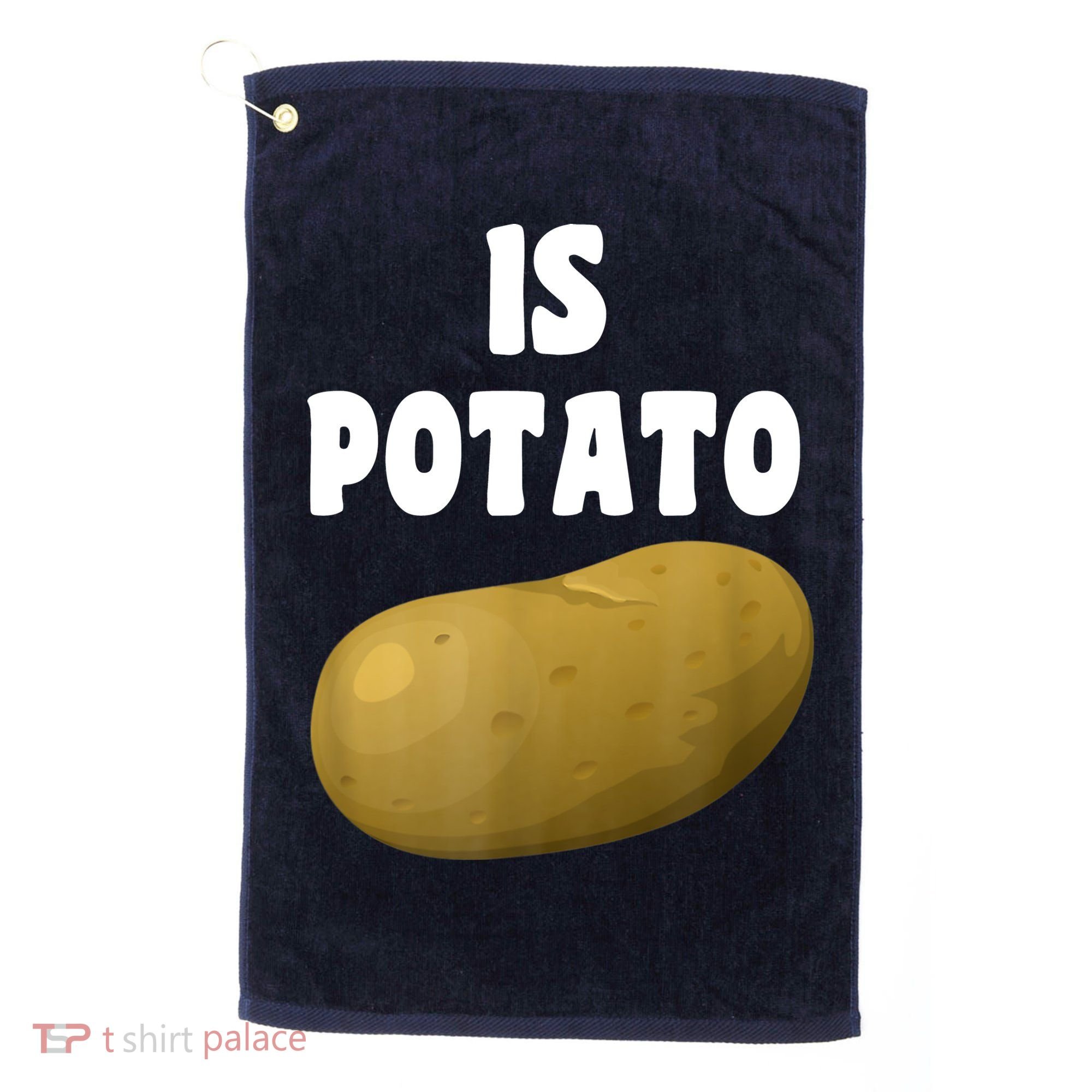 Is Potato As Seen On Late Night Television Golf Towel