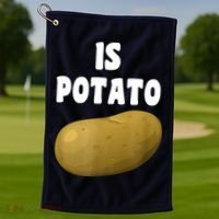 Is Potato As Seen On Late Night Television Golf Towel thumb 1