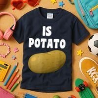 Is Potato As Seen On Late Night Television Kids T-Shirt thumb 3