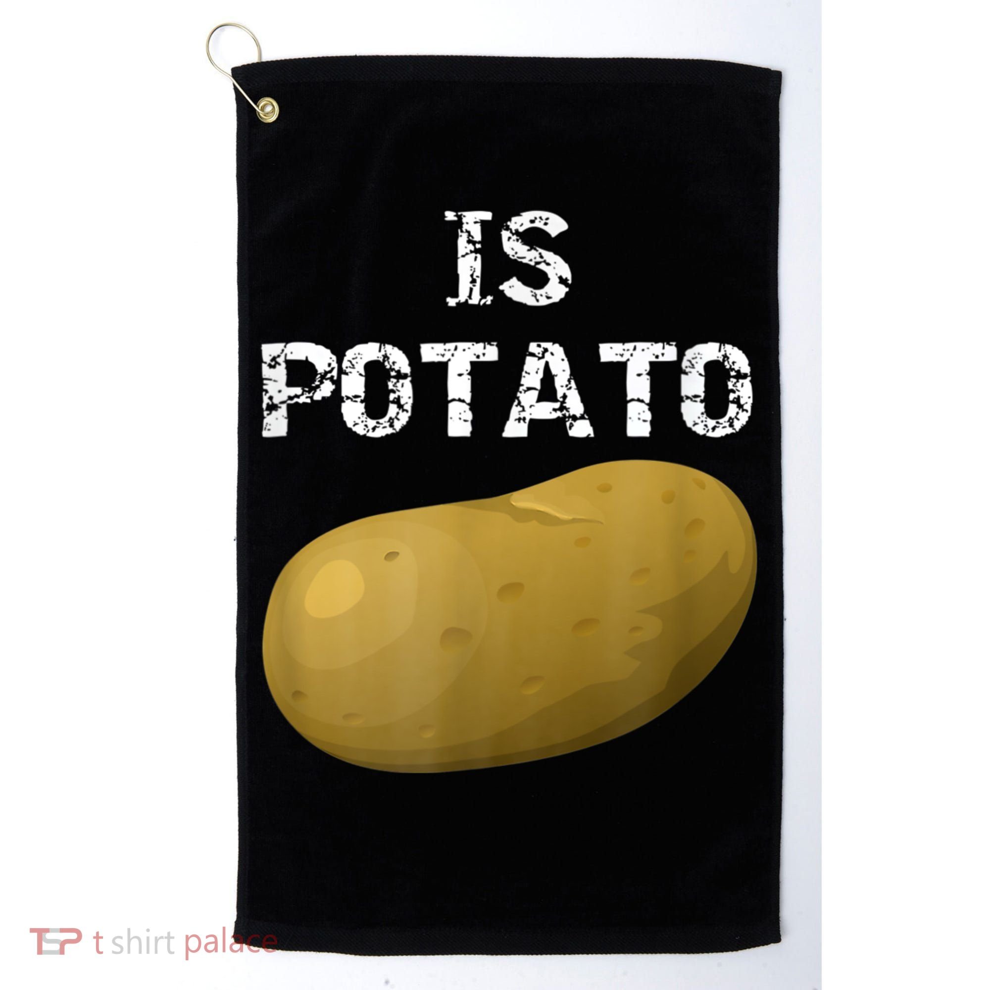Is Potato As Seen On Late Night Television Golf Towel