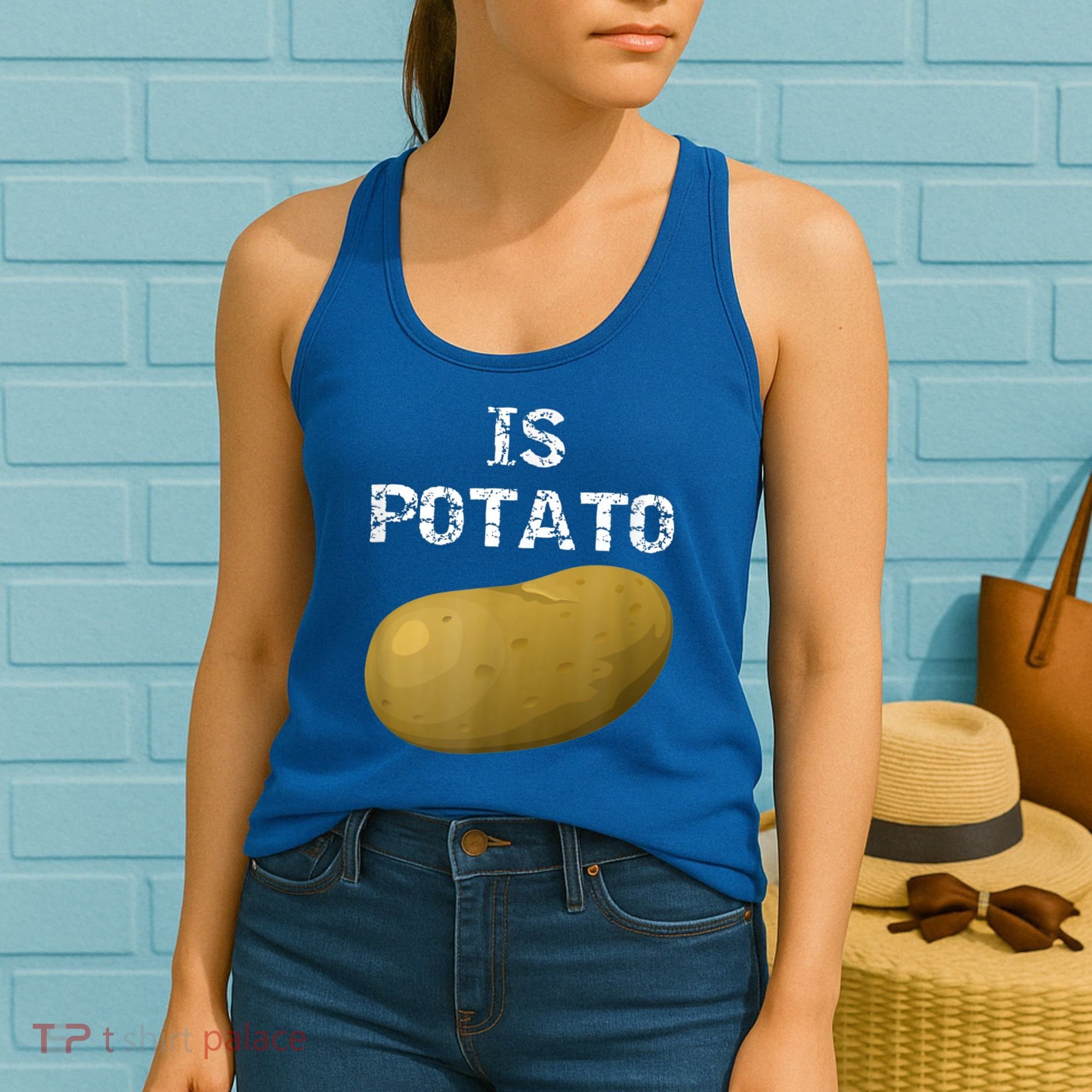 Is Potato As Seen On Late Night Television Women's Tank Top
