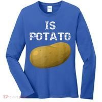 Is Potato As Seen On Late Night Television Women's Long Sleeve Shirt thumb 0