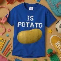 Is Potato As Seen On Late Night Television Kids T-Shirt thumb 3