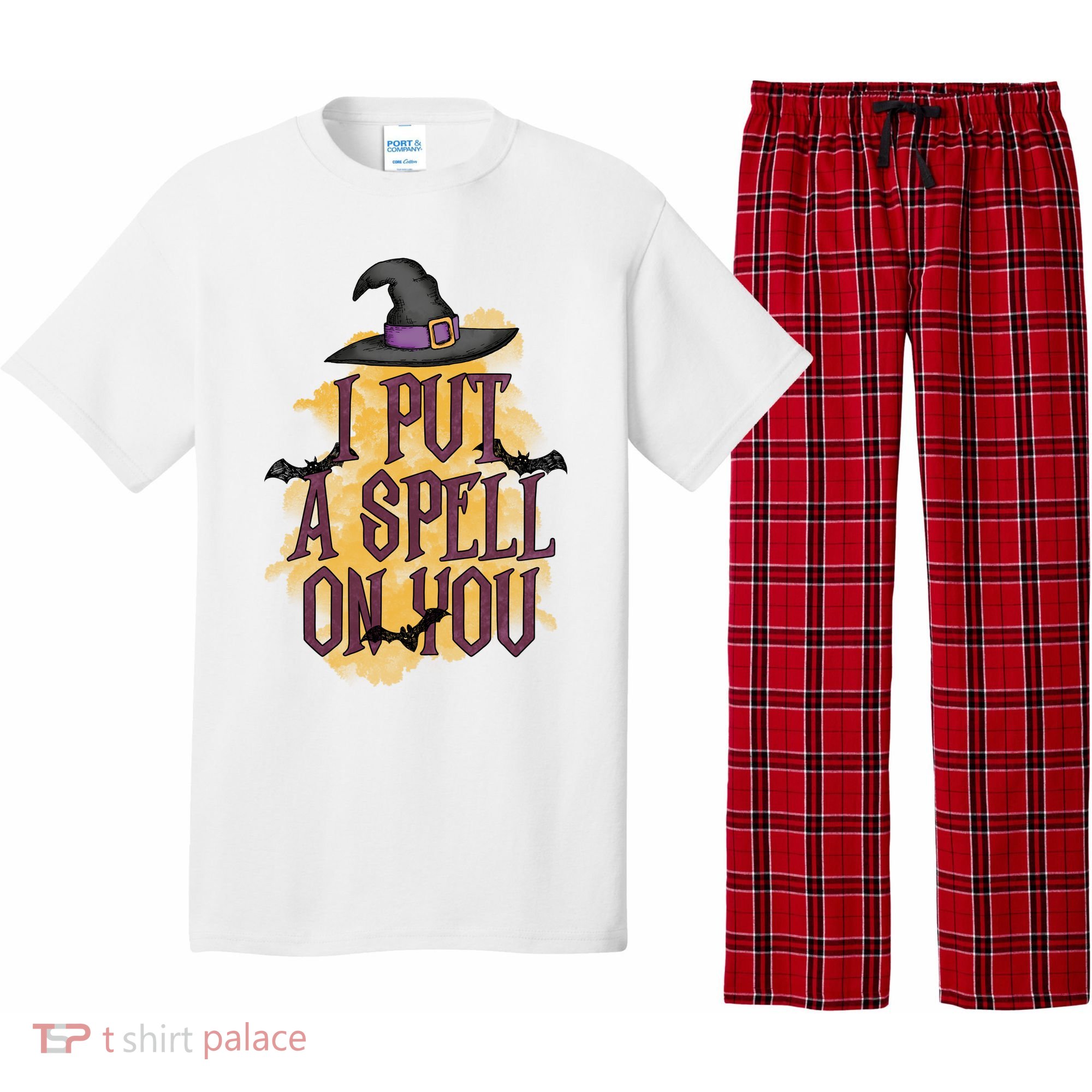 I Put A Spell On You Gift For Halloween Day Pajama Set