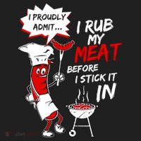 I Proud Admit I Rub My Meat Before I Stick It In Ask Me Beanie thumb 2