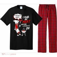 I Proud Admit I Rub My Meat Before I Stick It In Ask Me Pajama Set thumb 0
