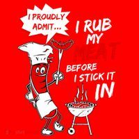 I Proud Admit I Rub My Meat Before I Stick It In Ask Me Santa Hat thumb 1