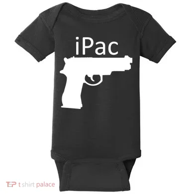 iPac Pack Gun Baby Bodysuit