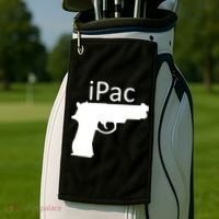 iPac Pack Gun Golf Towel thumb 2