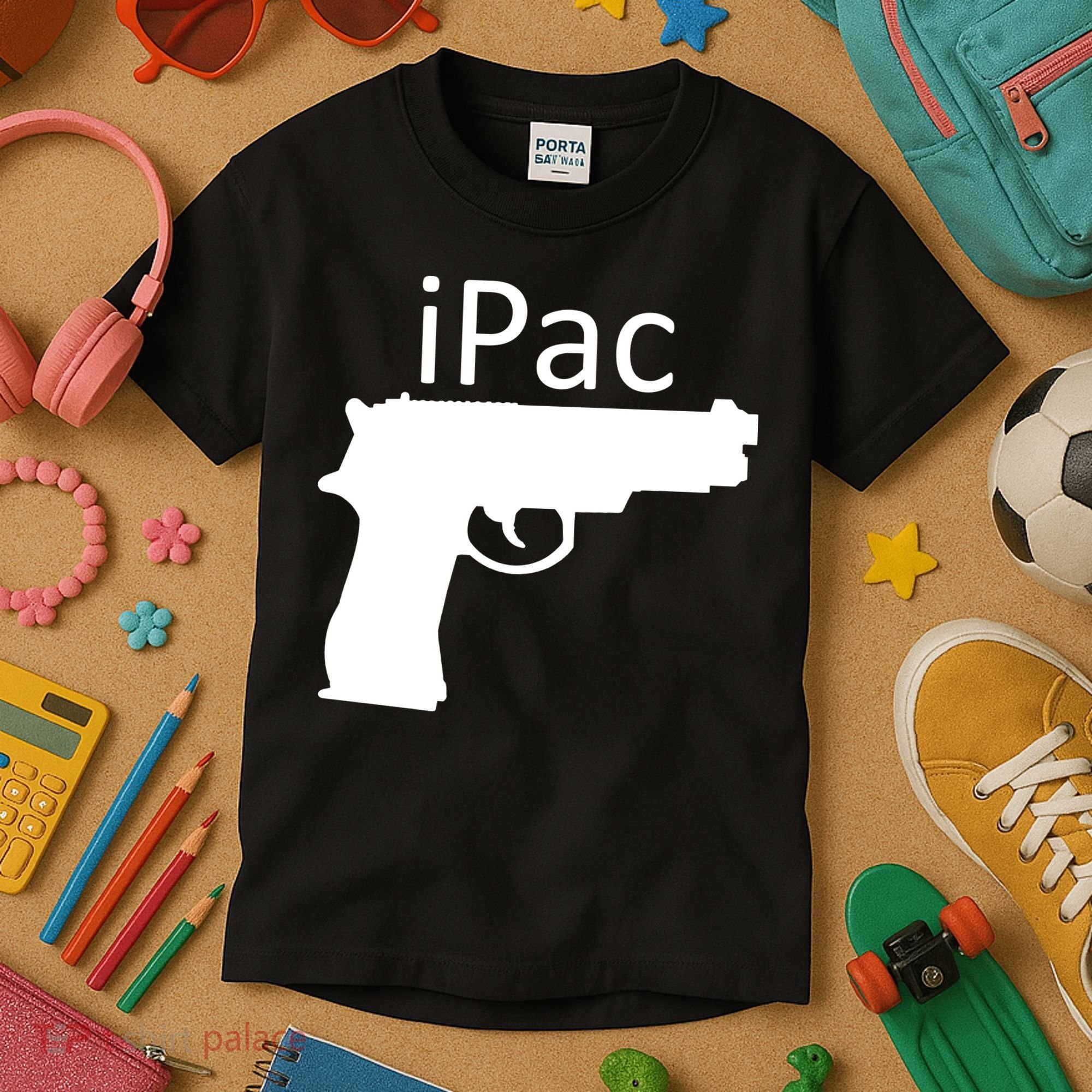 iPac Pack Gun Kids T-Shirt