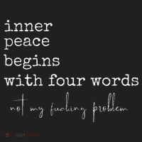 Inner Peace Begins With Four Words Tumbler thumb 3