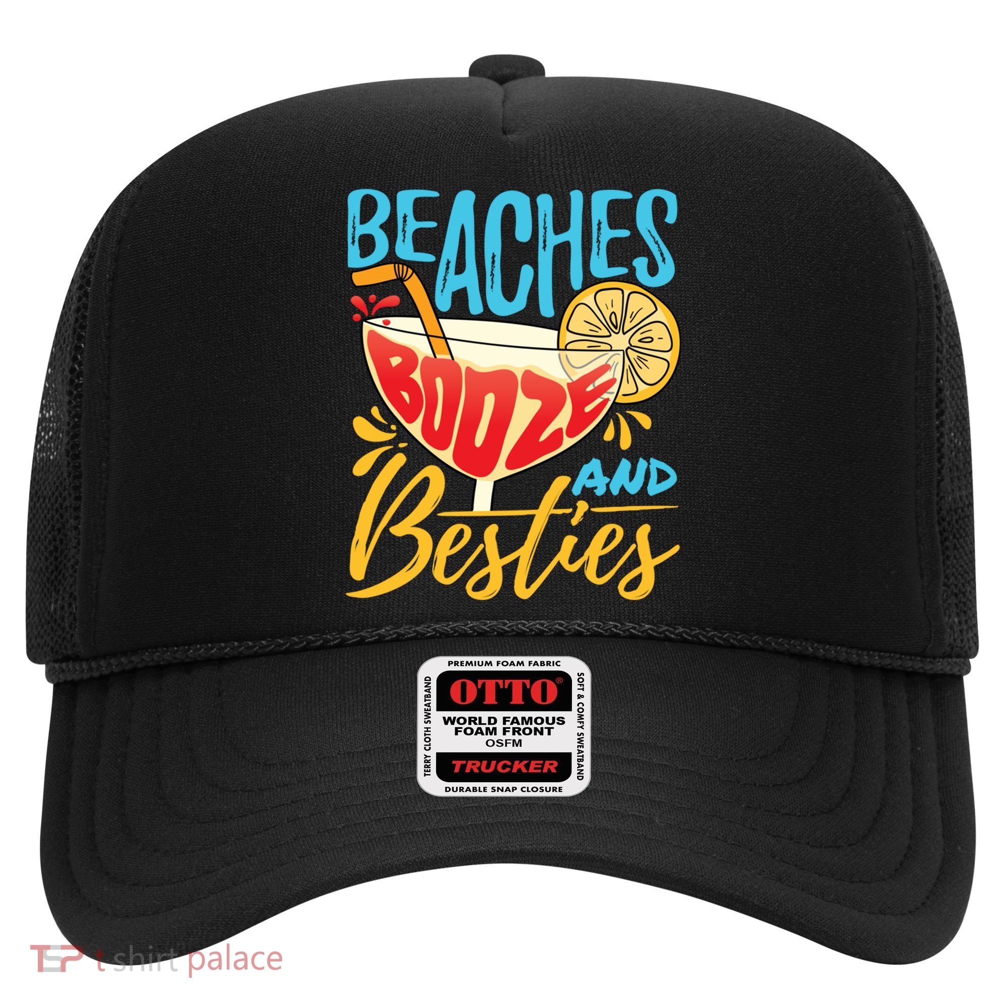 Island Party Beach Bachelorette Gift Beaches Booze And Besties Meaningful Gift Hat
