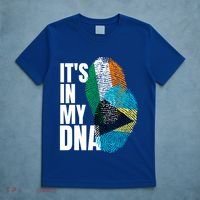 Irish Plus Bahamian Mix Dna Flag Heritage Gift T-Shirt thumb 5