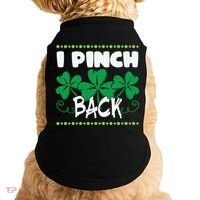 I Pinch Back Shamrock Funny St Patricks Day Doggie Tank thumb 0