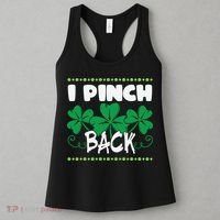I Pinch Back Shamrock Funny St Patricks Day Women's Tank Top thumb 3