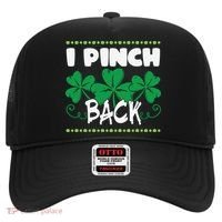 I Pinch Back Shamrock Funny St Patricks Day Hat thumb 0