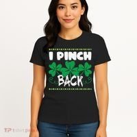 I Pinch Back Shamrock Funny St Patricks Day Women's T-Shirt thumb 4