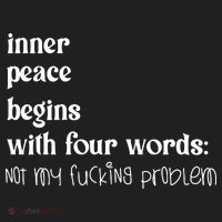 Inner Peace Begins With Four Words Beanie thumb 2