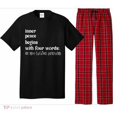 Inner Peace Begins With Four Words Pajama Set
