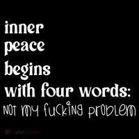 Inner Peace Begins With Four Words Kids Sweatshirt thumb 2