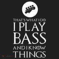 I Play Bass Funny Bass Guitar Tumbler thumb 3