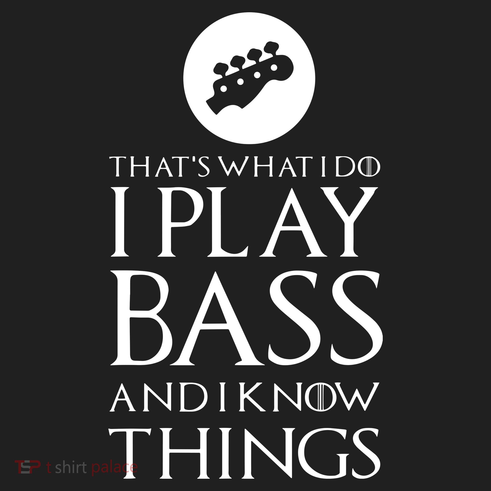 I Play Bass Funny Bass Guitar Tumbler