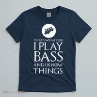I Play Bass Funny Bass Guitar T-Shirt thumb 5