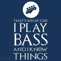 I Play Bass Funny Bass Guitar Women's Hoodie thumb 2