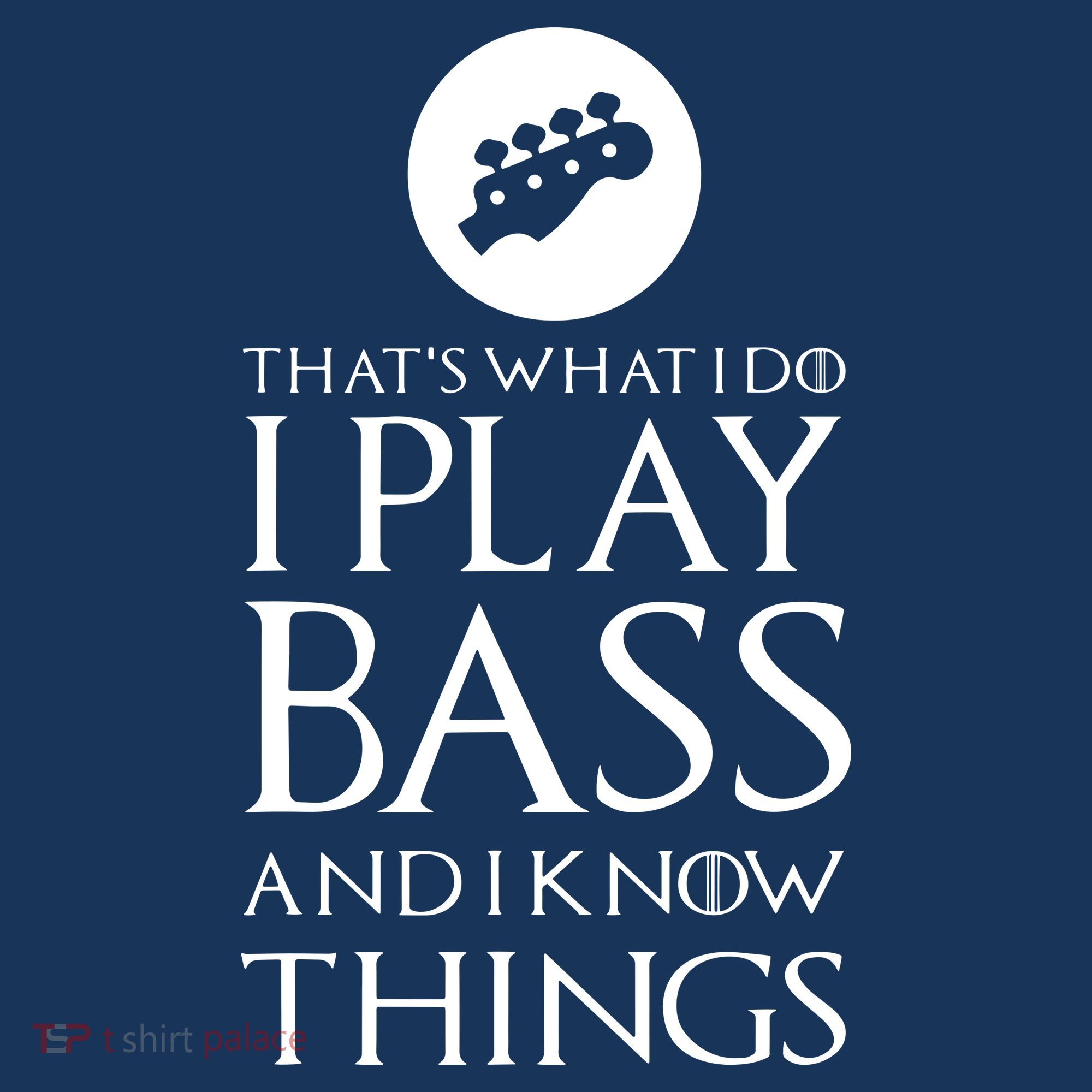 I Play Bass Funny Bass Guitar Women's Tank Top