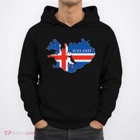 Iceland Puffin Bird And Atlantic Card Hoodie thumb 0
