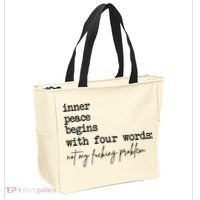Inner Peace Begins With Four Words Not My Fking Problem Tote Bag thumb 2