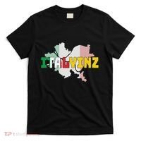 Italyinz Pittsburgh Black And Gold Italian Flag T-Shirt thumb 0