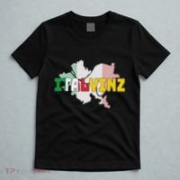 Italyinz Pittsburgh Black And Gold Italian Flag T-Shirt thumb 5