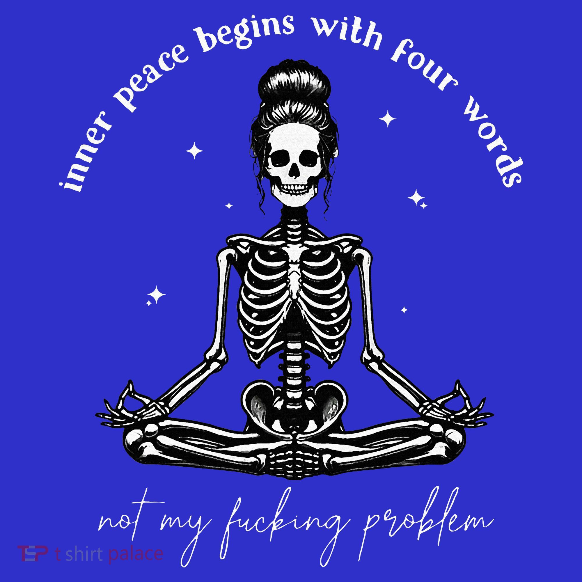 Inner Peace Begins With Four Words Not My Fucking Problem Hoodie