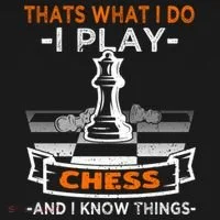 I Play Chess And I Know Things Chess Player Chess Board Meaningful Gift Ornament thumb 1