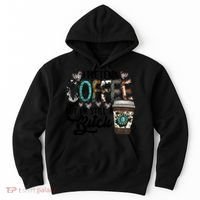 I Pretend Coffee Help But I'm Still A Btch Hoodie thumb 0