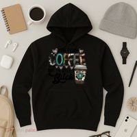 I Pretend Coffee Help But I'm Still A Btch Hoodie thumb 3