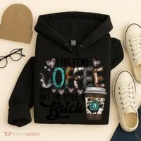 I Pretend Coffee Help But I'm Still A Btch Hoodie thumb 4