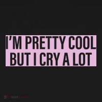 I'm Pretty Cool But I Cry A Lot Funny Tote Bag thumb 4