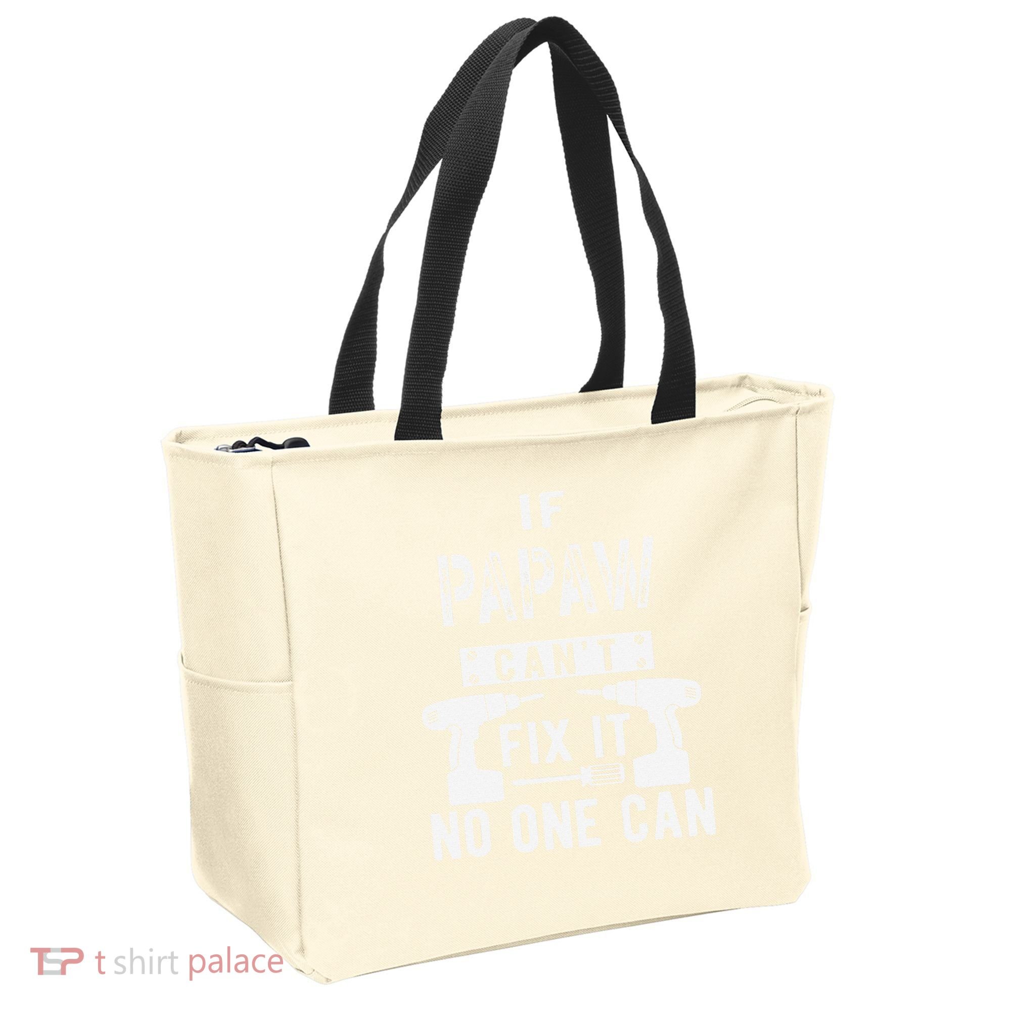 If Papaw Can't Fix It No One Can Grandpa Tote Bag