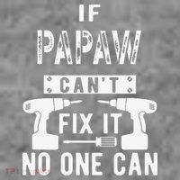 If Papaw Can't Fix It No One Can Grandpa Toddler Hoodie thumb 2